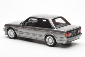 BMW 325i E30 Pilkas Metallic Otto 1:18 OT571 Derva - nuotrauka 5 iš 6