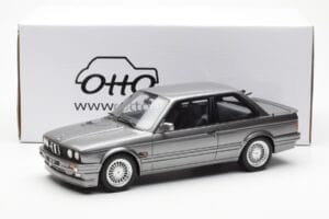 BMW 325i E30 Pilkas Metallic Otto 1:18 OT571 Derva - nuotrauka 6 iš 6
