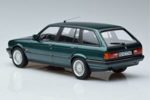 BMW 325i E30 Touring Žalias Metalinis Norev 1:18 183219 Metalas - nuotrauka 5 iš 6