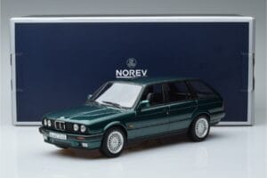BMW 325i E30 Touring Žalias Metalinis Norev 1:18 183219 Metalas - nuotrauka 6 iš 6