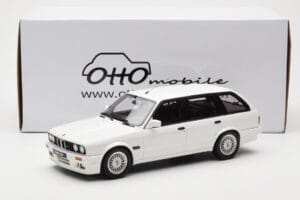 BMW 325i E30 Touring M Package Baltas Otto 1:18 OT238 Derva - nuotrauka 5 iš 5