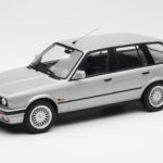 BMW 325i E30 Touring Sidabrinis Norev 1:18