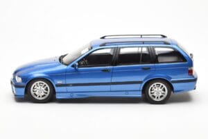 BMW 328i E36 Touring M Package Mėlynas Otto 1:18 OT358 Derva - nuotrauka 3 iš 6