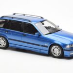 BMW 328i E36 Touring M Package Mėlynas Otto 1:18 - image 4 of 6