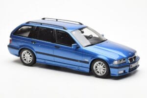 BMW 328i E36 Touring M Package Mėlynas Otto 1:18 OT358 Derva - nuotrauka 4 iš 6