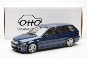 BMW 330i E46 Touring Mėlynas Otto 1:18 OT251 Derva - nuotrauka 6 iš 6