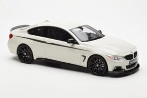 BMW 435i F32 M Performance Package Baltas GT Spirit 1:18 GT710 Derva - nuotrauka 4 iš 6