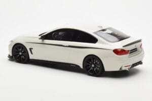 BMW 435i F32 M Performance Package Baltas GT Spirit 1:18 GT710 Derva - nuotrauka 5 iš 6