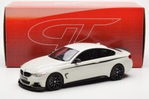 BMW 435i F32 M Performance Package Baltas GT Spirit 1:18 GT710 Derva - nuotrauka 6 iš 6