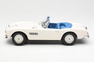BMW 507 Roadster Baltas Norev 1:18 183232 Metalas - nuotrauka 3 iš 6