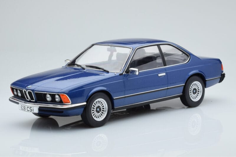 BMW 628 CSi E24 Mėlynas MCG 1:18