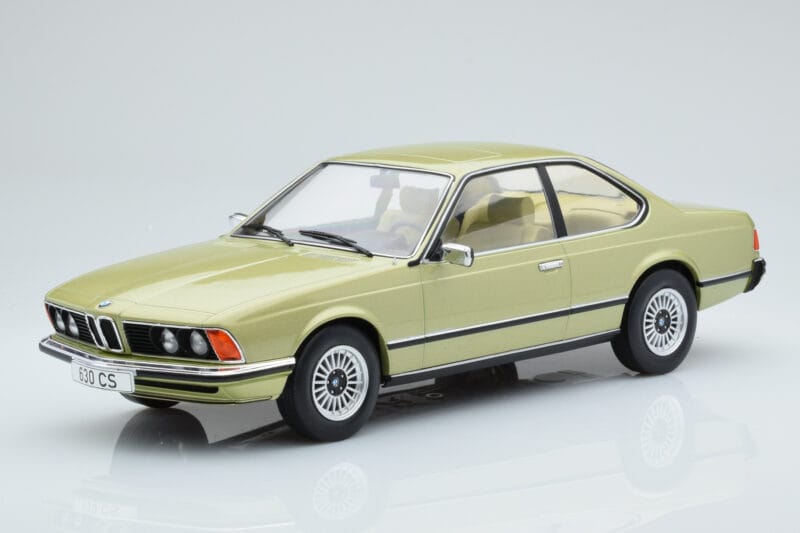 BMW 628 CSi E24 Šviesiai Žalias MCG 1:18