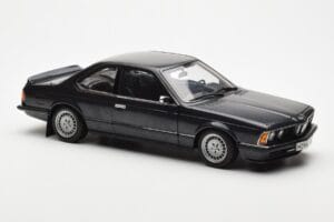 BMW 635 CSi E24 Diamant Juodas Metalinis AUTOart 1:18 70521 Metalas - nuotrauka 6 iš 8