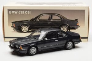 BMW 635 CSi E24 Diamant Juodas Metalinis AUTOart 1:18 70521 Metalas - nuotrauka 8 iš 8