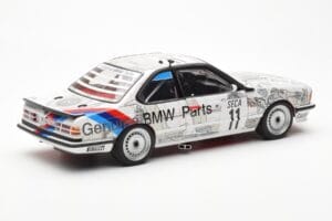 BMW 635 CSi E24 #11 D. Quester / M. Tassin / M. Heger 24 Hours of Spa 1986 AUTOart 1:18 80430145826 Metalas - nuotrauka 3 iš 8