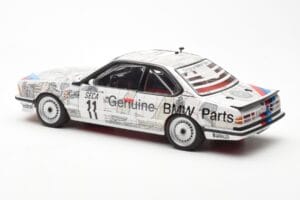 BMW 635 CSi E24 #11 D. Quester / M. Tassin / M. Heger 24 Hours of Spa 1986 AUTOart 1:18 80430145826 Metalas - nuotrauka 7 iš 8