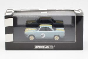 BMW 700 Sport #64 Hulbusch / Stausberg 12 Hours of Nurburgring 1961 Minichamps 1:43 400612364 Metalas - nuotrauka 4 iš 4