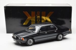 BMW 733i E23 Juodas Metallic KK-Scale 1:18 KKDC180101 Metalas - nuotrauka 6 iš 6
