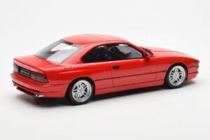 BMW 850 CSi E31 Raudonas Otto 1:18 OT158 Derva - nuotrauka 2 iš 6