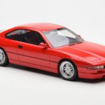 BMW 850 CSi E31 Raudonas Otto 1:18 - image 4 of 6