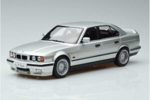 BMW Alpina B10 4.6 E34 Sidabrinis MCG 1:18 MCG18231 Metalas
