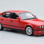 BMW Alpina B10 E34 Biturbo Raudonas Otto 1:18 - image 4 of 6