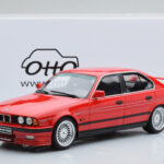 BMW Alpina B10 E34 Biturbo Raudonas Otto 1:18 - image 6 of 6