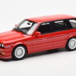 BMW Alpina B3 2.7 E30 Touring Raudonas Otto 1:18