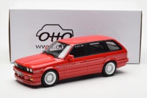 BMW Alpina B3 2.7 E30 Touring Raudonas Otto 1:18 OT366 Derva - nuotrauka 6 iš 6