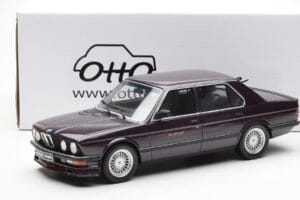 BMW Alpina B7 E24 Turbo Wine Raudonas Metallic Otto 1:18 OT152 Derva - nuotrauka 6 iš 6