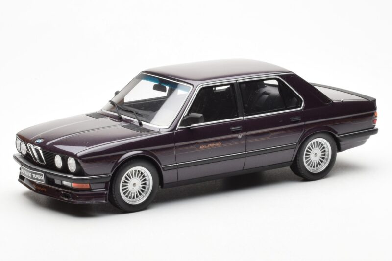BMW Alpina B7 E24 Turbo Wine Raudonas Metallic Otto 1:18