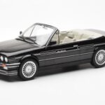 BMW Alpina C2 E30 2.7 Kabrioletas Juodas MCG 1:18