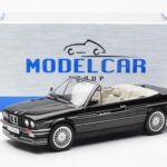 BMW Alpina C2 E30 2.7 Kabrioletas Juodas MCG 1:18 - image 6 of 6