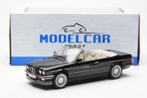 BMW Alpina C2 E30 2.7 Kabrioletas Juodas MCG 1:18 MCG18277 Metalas - nuotrauka 6 iš 6