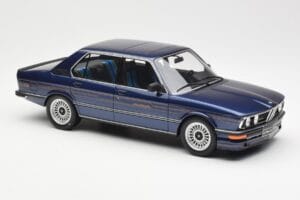BMW Alpina B7S E12 Turbo Dark Sapphire Mėlynas Metalinis Otto 1:18 OT640 Derva - nuotrauka 4 iš 6