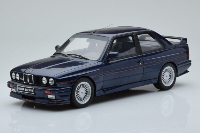 BMW Alpina B6 E30 3.5S Mėlynas Otto 1:18