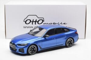 BMW i4 M50 G26 Mėlynas Otto 1:18 OT453 Derva - nuotrauka 6 iš 6