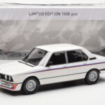 BMW M535i E12 Baltas Norev 1:18 - image 5 of 5