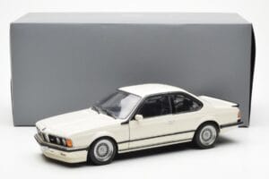 BMW M635 CSi E24 Baltas Dealer Edition AUTOart 1:18 80430145829 Metalas - nuotrauka 8 iš 8