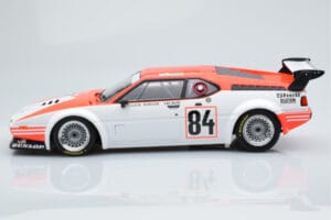 BMW M1 Equipe Dominique Lacaud #84 H. Stuck / Burger / D. Lacaud 24 Hours of Le Mans 1980 Minichamps 1:18 155802984 Metalas - nuotrauka 3 iš 6