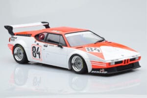 BMW M1 Equipe Dominique Lacaud #84 H. Stuck / Burger / D. Lacaud 24 Hours of Le Mans 1980 Minichamps 1:18 155802984 Metalas - nuotrauka 4 iš 6