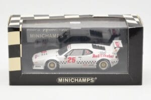 BMW M1 IMSA #25 Red Lobster Cowart / Miller LA Times Grand Prix Winner 1981 Minichamps 1:43 430812525 Metalas - nuotrauka 4 iš 4