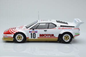 BMW M1 Motul #10 B. Darniche / A. Mahe Rally Tour de Corse 1982 IXO 1:18 18RMC114 Metalas - nuotrauka 3 iš 6