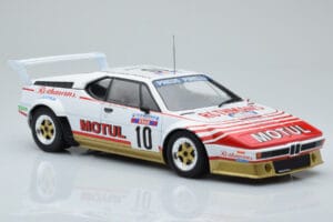 BMW M1 Motul #10 B. Darniche / A. Mahe Rally Tour de Corse 1982 IXO 1:18 18RMC114 Metalas - nuotrauka 4 iš 6