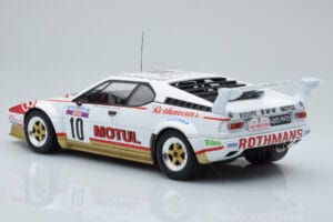 BMW M1 Motul #10 B. Darniche / A. Mahe Rally Tour de Corse 1982 IXO 1:18 18RMC114 Metalas - nuotrauka 5 iš 6