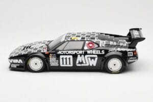 BMW M1 #111 Team MK Motorsport J-L. Witmeur / Krankenberg / Libert 24 Hours of Le Mans 1986 Minichamps 1:18 180862911 Metalas - nuotrauka 4 iš 8