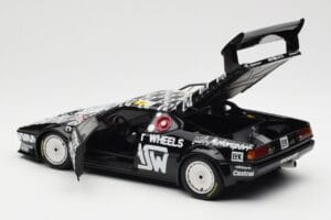 BMW M1 #111 Team MK Motorsport J-L. Witmeur / Krankenberg / Libert 24 Hours of Le Mans 1986 Minichamps 1:18 180862911 Metalas - nuotrauka 5 iš 8