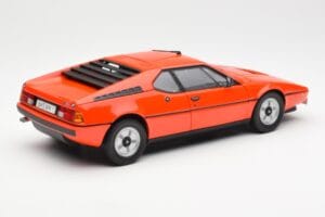 BMW M1 Oranžinis Metalinis Norev 1:18 183222 Metalas - nuotrauka 3 iš 8