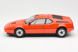BMW M1 Oranžinis Metalinis Norev 1:18 183222 Metalas - nuotrauka 4 iš 8