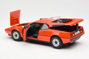 BMW M1 Oranžinis Metalinis Norev 1:18 183222 Metalas - nuotrauka 5 iš 8